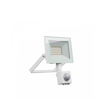 Noctis LUX 4 NaŚwietlacz 20W CW 230V IP44 116x174x53mm BiaŁy Czujnik Ruchu PIR  SLI029075CW_CZUJNIK_PW/WOJ