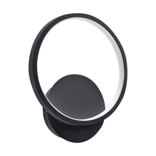 Nowoczesny kinkiet dekoracyjny EMMA LED C 10W BLACK NW  04049/IDE