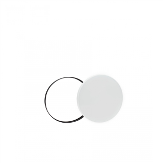 Nymphea Black  White Rings 18W CW 230V 115st IP54 Fi250x52 BiaŁy/czarny OkrĄgŁa  SLI031034CW_PW/WOJ