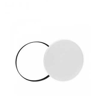 Nymphea Black  White Rings 40W CW 230V 115st IP54 Fi485x70 BiaŁy/czarny OkrĄgŁa  SLI031037CW_PW/WOJ
