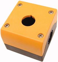 Obudowa kasety 1-otworowa 22mm żółta IP67, M22-IY1; 216536, EATON ELECTRIC  216536/EAT