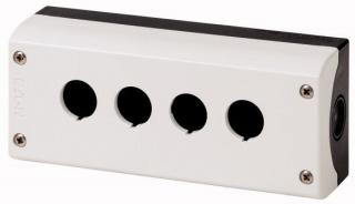 Obudowa kasety 4-otworowa 22mm szara IP67, M22-I4; 216539, EATON ELECTRIC  216539/EAT