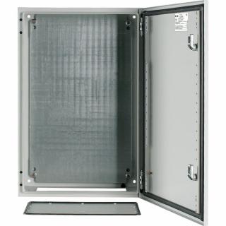 Obudowa metalowa IP66 600x500x250mm (wys x szer x gł) z płytą montażową 570x450mm, CS-65/250; 111697, EATON ELECTRIC  111697/EAT