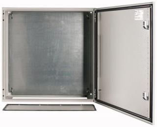 Obudowa metalowa IP66 600x600x200mm (wys x szer x gł) z płytą montażową 570x550mm, CS-66/200; 111698, EATON ELECTRIC  111698/EAT