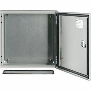 Obudowa metalowa IP66 800x1000x300mm (wys x szer x gł) z płytą montażową 750x970mm, CS-810/300; EATON  111711/EAT