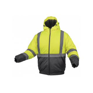 OKER kurtka ostrzegawcza ocieplana żółta 3XL (58)  HT5K244-3XL/GTV