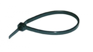 Opaska kablowa odporna na UV 200/2,5mm, czarny, opk=100szt, TKUV 20/3; E01TK-01050100501, ERGOM  E01TK-01050100501/ERG
