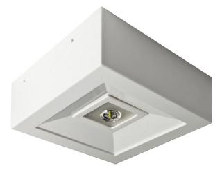 Oprawa awaryjna Awex Lovato LVNO N ECO LED 3W (optyka do przestrzeni otwartych) 1h jednozadaniowa biała LVNO/3W/E/1/SE/X/WH  5901821246002/AWE