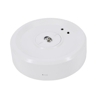 Oprawa Awaryjna Skaler Okrągła 3w Optyka Korytarzowa Ip40 Autotest 2h Cnbop  C91-SKL-R-3SC-AT2H-CNBOP/BMK