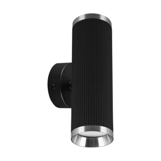Oprawa dekoracyjna FRIDA WLL 2xGU10 BLACK/CHROME  04205/IDE