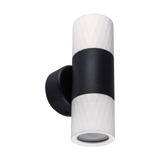 Oprawa dekoracyjna PIANO WLL 2xGU10 BLACK/WHITE  03882/IDE