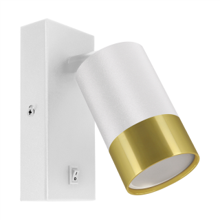 Oprawa dekoracyjna PUZON WLL GU10 WHITE/GOLDEN  04285/IDE
