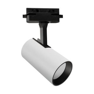Oprawa do zamontowania na szynoprzewodzie LUTER TRA GU10 WHITE/BLACK  04084/IDE