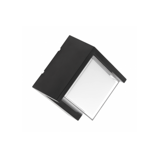 Oprawa elewacyjna LED CANTI II,12W,1000lm,AC220-240V,50/60Hz,IP65,4000K, czarny  LD-CANTI12WKW-10/GTV