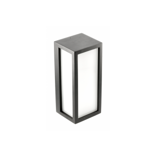 Oprawa elewacyjna VASTI, E27, MAX. 12W, IP54, AC220-240V, 50/60Hz, czarna  OS-VASE27B-10/GTV
