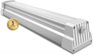 Oprawa hermetyczna LED 120cm 55W 7150lm, 5200K neutralna biel, IP66 IK08 szara, DUST PROFI LED 120; GXWP171, GREENLUX  GXWP171V3/GRE