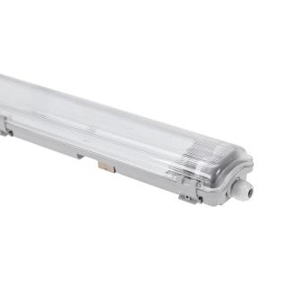 Oprawa hermetyczna LIMEA LED TUBE G13 2X120cm 250V IP65 1310x90X63mm, szary; SLI028015_SLIM, SPECTRUM  SLI028015_SLIM/WOJ