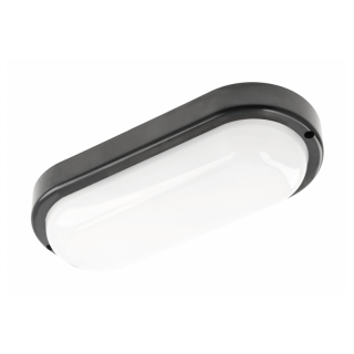 Oprawa kanałowa KODO, LED, 18W, 1620lm, 4000K, AC180-250V, IP54, IK08, owalna, czarny  LD-KD18WOV-NB-10/GTV