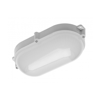Oprawa kanałowa LUXIA, LED, 10W, 700lm, 4000K, AC220-240V, IP65, owalna  LD-KALU10OW-40/GTV