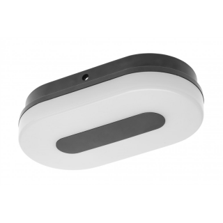 Oprawa kanałowa TWIST, LED, 10W, 750lm, 4000K, AC180-250V, IP65, owalna  LD-TWI10WOW-40/GTV
