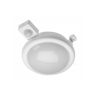 Oprawa kanałowa z czuj.ruchu DELTA, LED, 6W, 400lm, 4000K, AC220-240V, IP54, okrągła  LD-DELOR6WC-NB/GTV