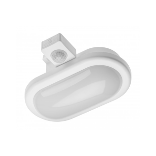Oprawa kanałowa z czuj.ruchu DELTA, LED, 6W, 400lm, 4000K, AC220-240V, IP54, owalna  LD-DELOW6WC-NB/GTV
