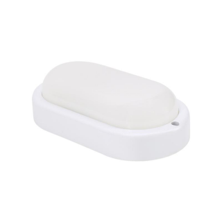 Oprawa Led Kanlo Owalna 8w 4000k 760lm Ip54 Biała Cz. Mikr.  C45-KAN2-08-WHO-4K-MS/BMK