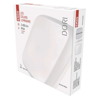 Oprawa LED kwadratowa DORI 24,5W IP54 neutralna biel  ZM4314/EMO
