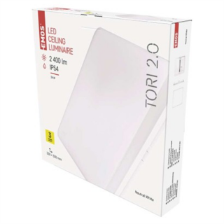 Oprawa LED kwadratowa Tori 24W IP54 neutralna biel  ZM4324/EMO