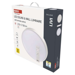Oprawa LED LIVI 50 cm, 45 W, ciepła-zimna biel, ściemnialna, z pilotem  ZM5163/EMO