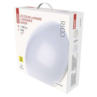 Oprawa LED okrągła CORI 22W MW czujnik ruchu IP44 neutral.b.  ZM3413/EMO
