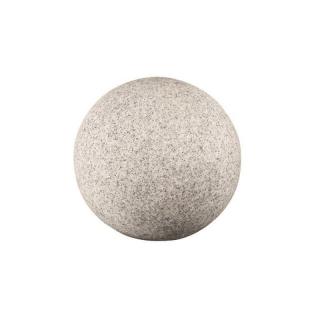 Oprawa ogrodowa STONO 20N 1xE27, kula fi.200 granit (imitacja kamienia) jasnoszary  24654/KAN