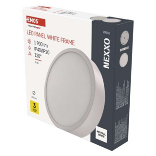 Oprawa powierzchniowa LED NEXXO, okrągła, biała, 21W, neutralna biel  ZM5145/EMO