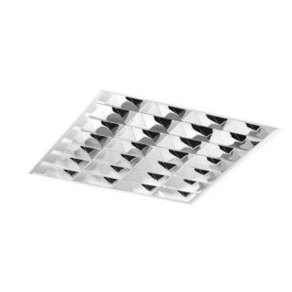 Oprawa rastrowa do systemu modułowego ROMA SLA EVG 2x18, świetlówki tradycyjne 2x18W T8 G13, raster SLA, statecznik EVG; 101218N, PXF LIGHTING  101218N/PXF