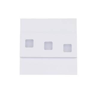 Oprawa schodowa LED Vika 1,2W 100lm, 5900K chłodna biel, biała; LS-VWC, FF  LS-VWC/FIF