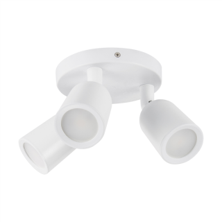 Oprawa ścienno-sufitowa BOGNA GU10 3C WHITE  03986/IDE