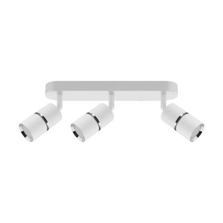 Oprawa ścienno-sufitowa DIOR SPT GU10 3L WHITE/CHROME  04263/IDE