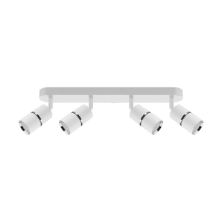 Oprawa ścienno-sufitowa DIOR SPT GU10 4L WHITE/CHROME  04265/IDE