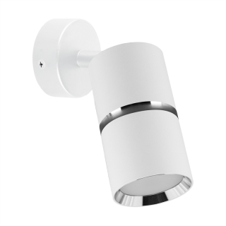 Oprawa ścienno-sufitowa DIOR SPT GU10 WHITE/CHROME  04259/IDE