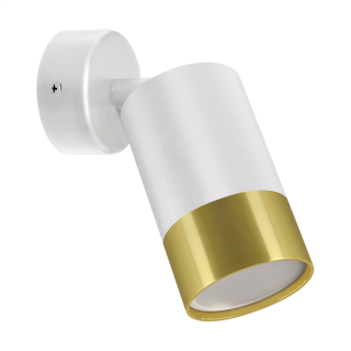 Oprawa ścienno-sufitowa PUZON SPT GU10 WHITE/GOLDEN  04275/IDE