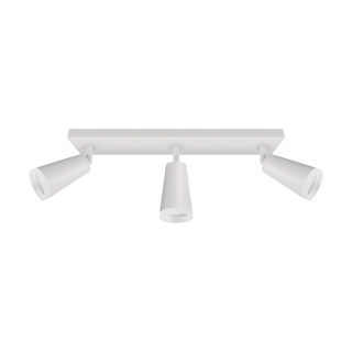 Oprawa ścienno-sufitowa SANA GU10 3L WHITE  04145/IDE