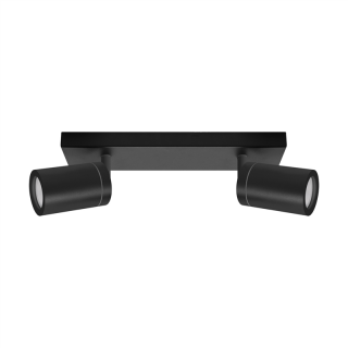 Oprawa ścienno-sufitowa TENOR GU10 2L BLACK  04071/IDE