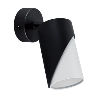 Oprawa ścienno-sufitowa ZEBRA SPT GU10 BLACK/WHITE  04212/IDE