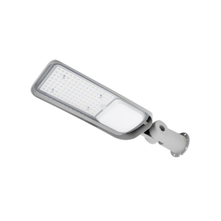 Oprawa Uliczna Led Jazmin 100w 4000k 13500lm Ip65 Jasnoszara Cz. Zmierzchu  C82-JAZ-100LG-4K-DS/BMK