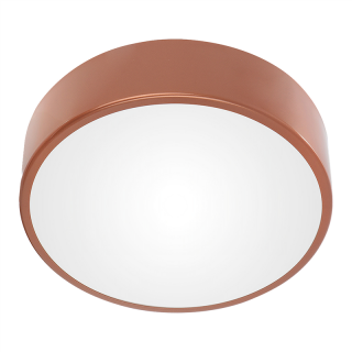 OVO plafon 3xE27, 3x24W, miedziana stal, klosz plastikowy matowy, IP54, O 400  AD-PL-6295CPE27ZM/ORN