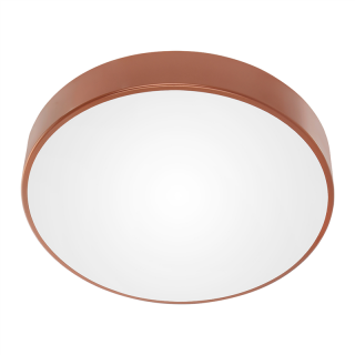 OVO plafon 4xE27, 4x24W, miedziana stal, klosz szklany matowy, IP20,O 500  AD-PL-6286CPE27SM/ORN