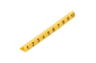 Oznaczniki kablowe typu OZ-1 - OZ-1/"1"-"10" (100 SZT)  E04ZP-01020201100/ERG