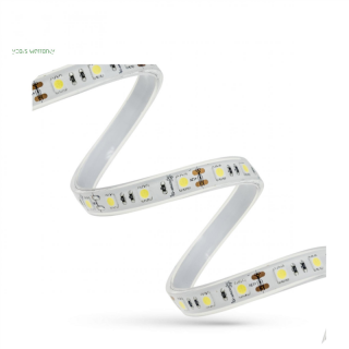 Pasek LED 48W 5050 60led WW 5 lat 1m (rolka 5m) - w Silikonie  WOJ+12215/WOJ
