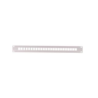 Patch Panel 12 Port Pusty Szary (RAL 7035)  19-0017S/SAB