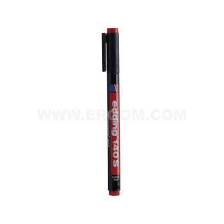 PC-R 0,3 mm czerwony marker pisak do opisywania ręcznego odporny na ścieranie i wodę (S)  E04ZP-01090100203/ERG